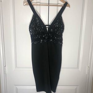 Bebe Sexy cocktail dress black